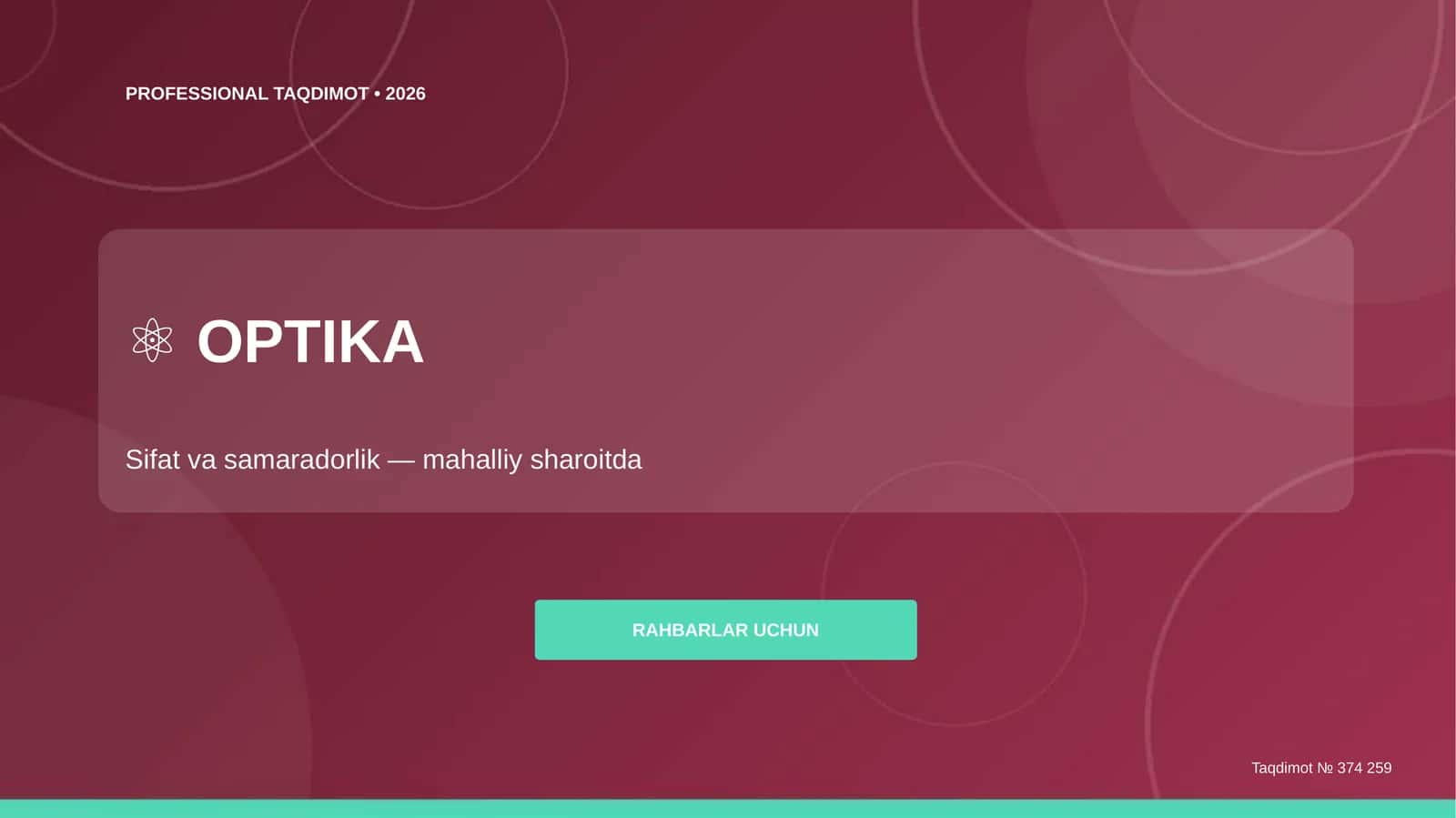 OPTIKA 1