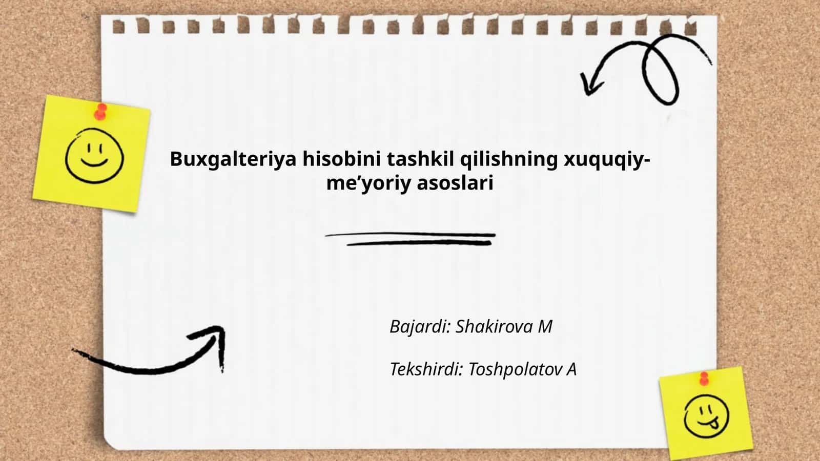 Buhgalteriya hisobi qonunchiligi 1
