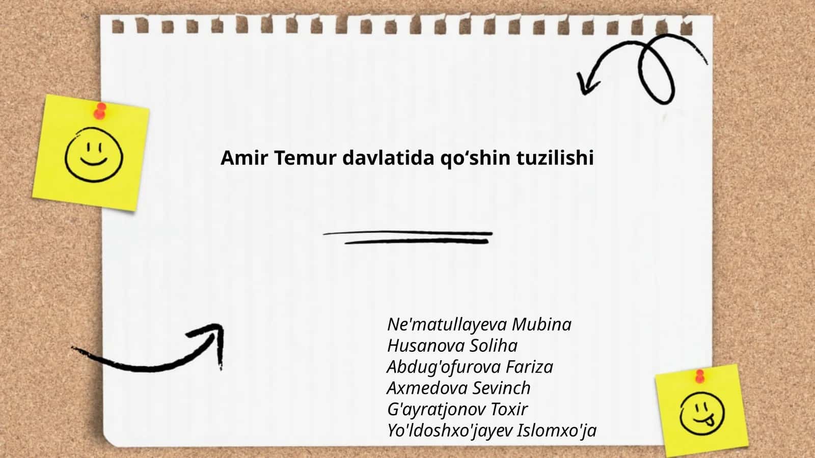 Amir Temur davlatida qoʻshin tuzilishi 1