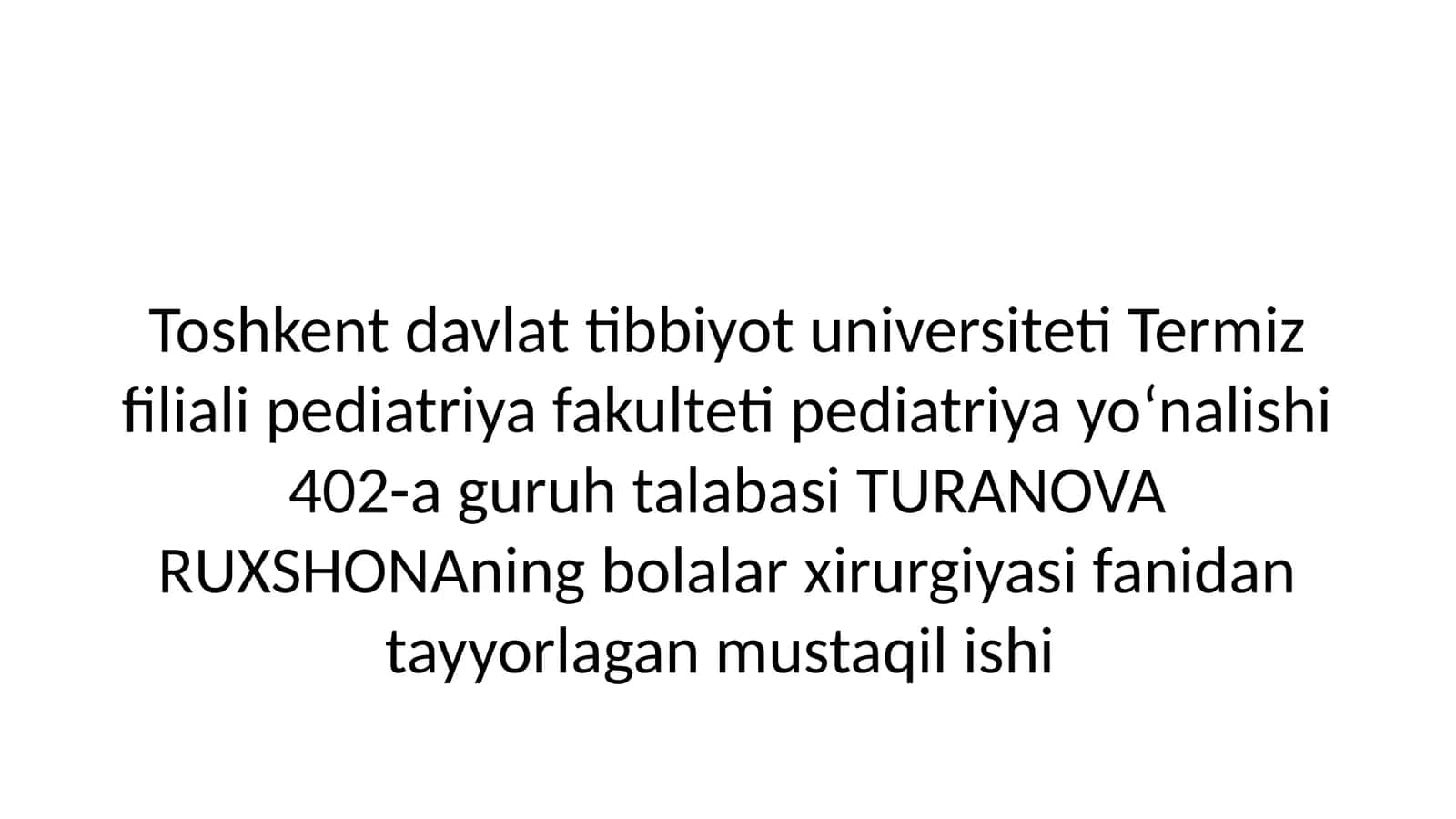 taqdimot 1