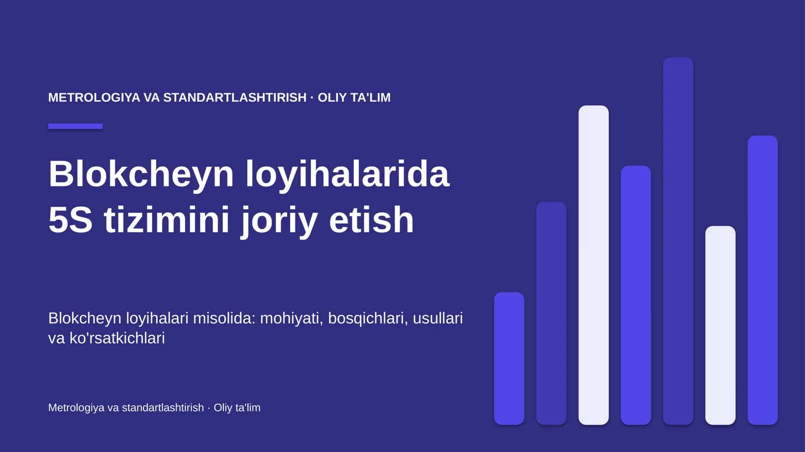 5S tizimini joriy etish: mohiyati 1