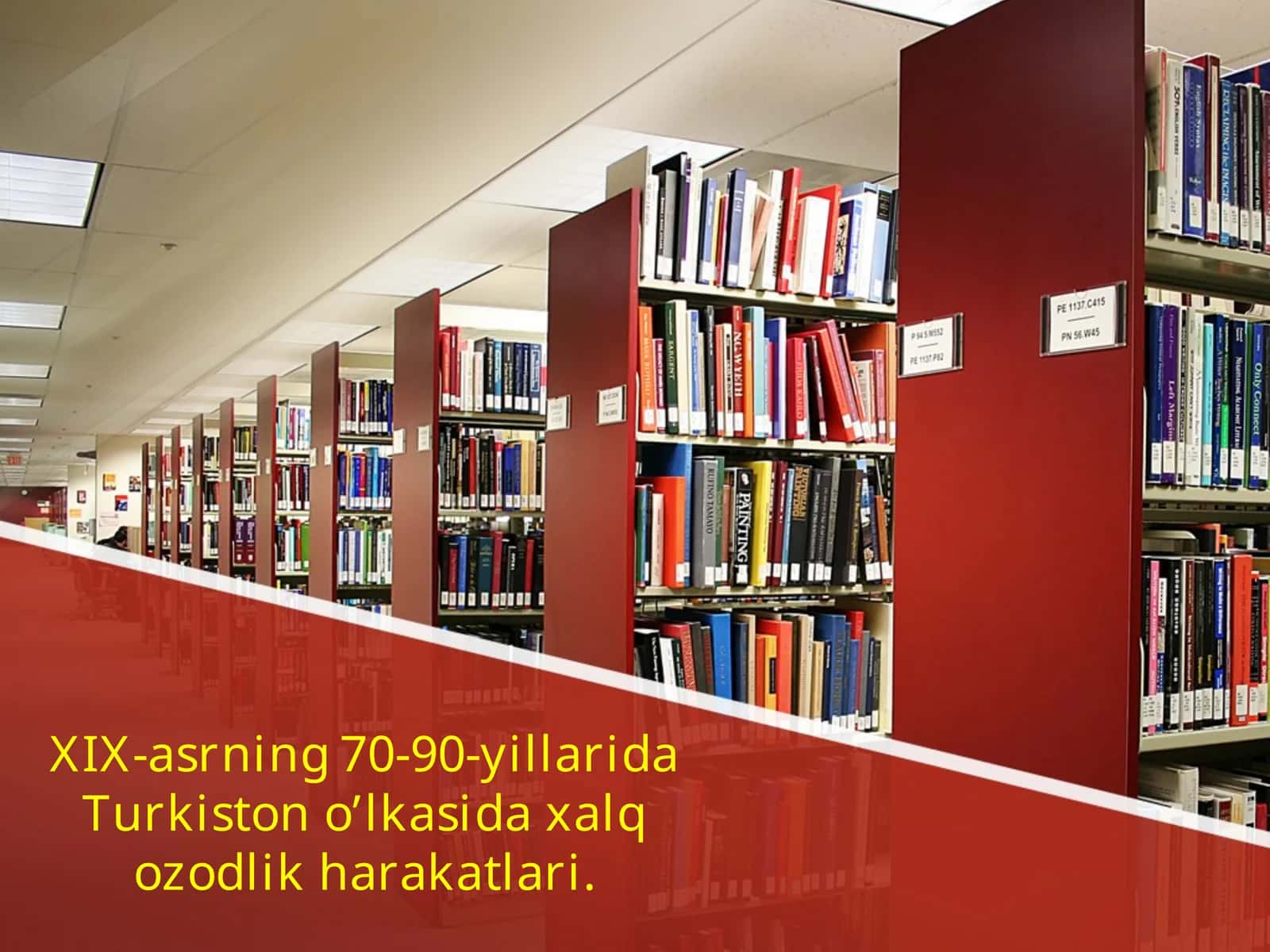 Turkiston o’lkasida xalq ozodlik harakatlari 1