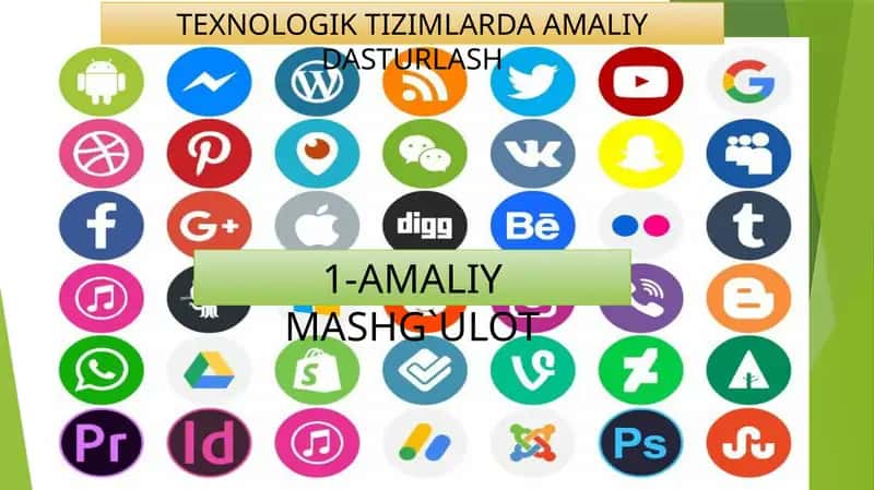 “Python” dasturlash tili va uning asosiy elementlari 1