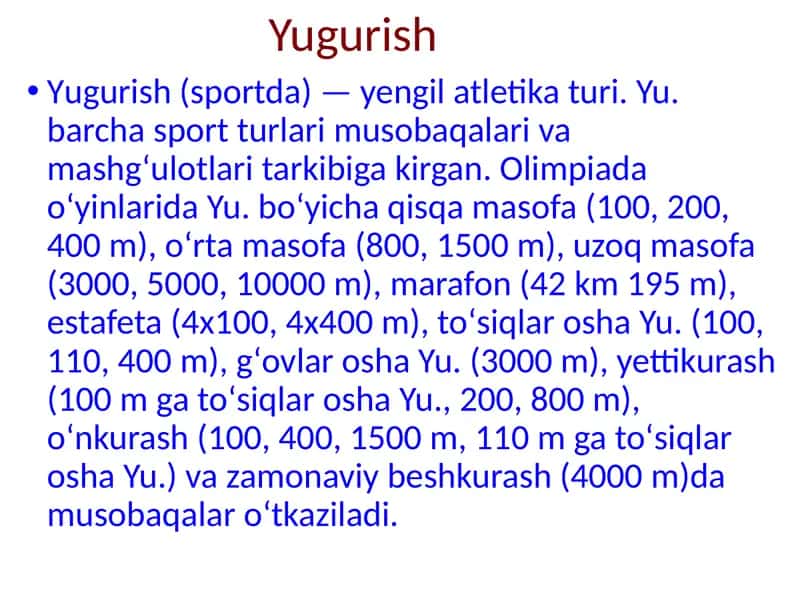 Yugurish 1