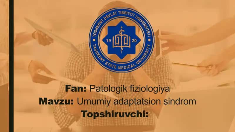 Umumiy adaptatsion sindrom 1