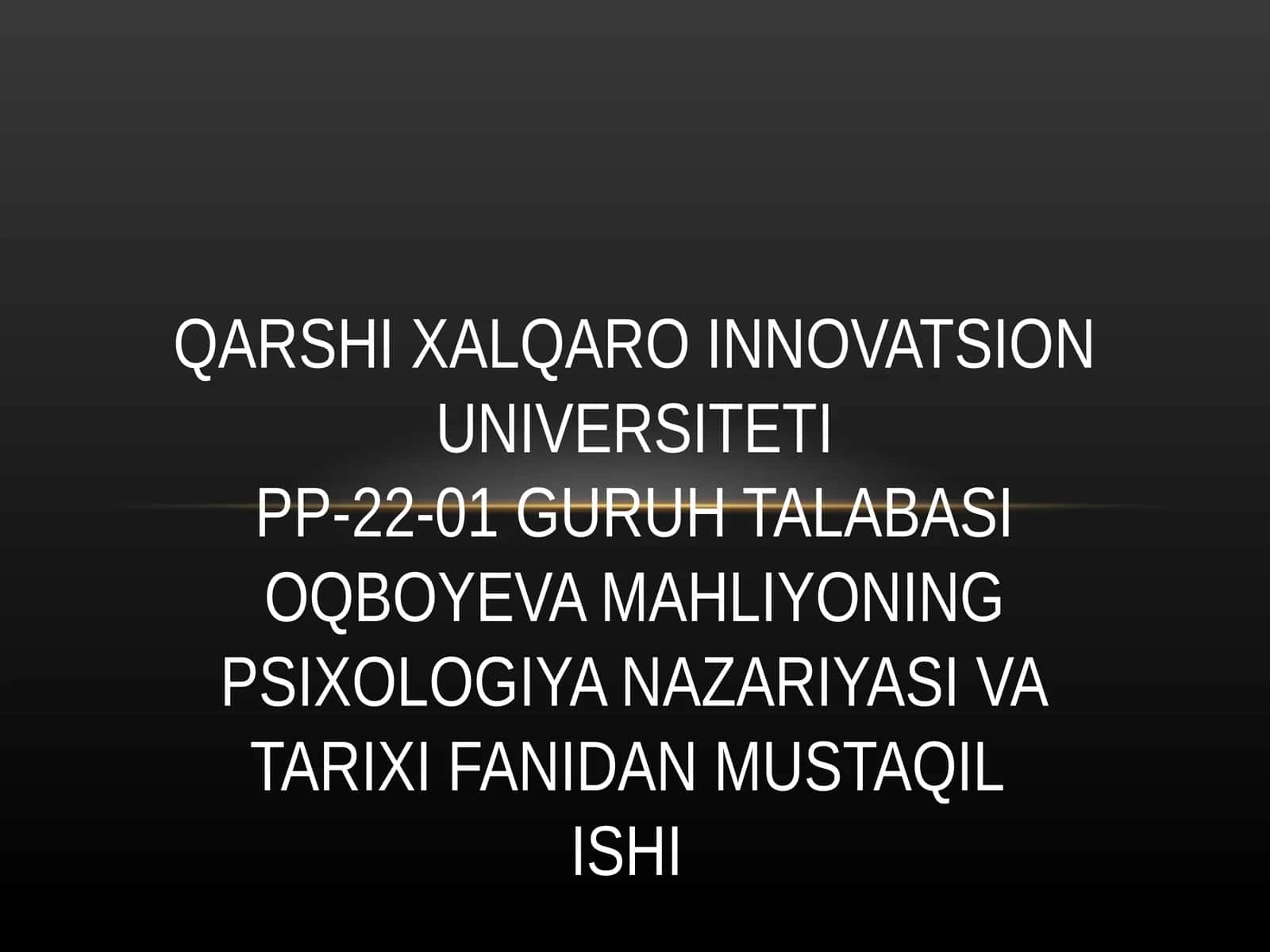 FRANSUZ PSIXOLOGIYASINING RIVOJLANISHI 1