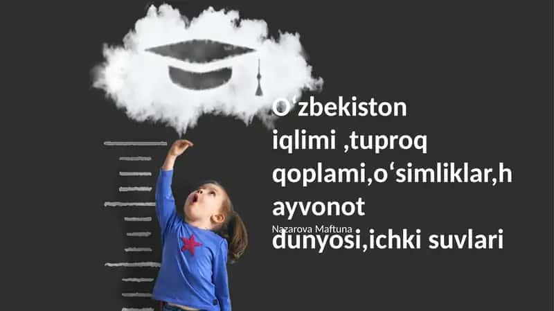 Oʻzbekiston Tuproq Qoplami va Oʻsimliklari 1
