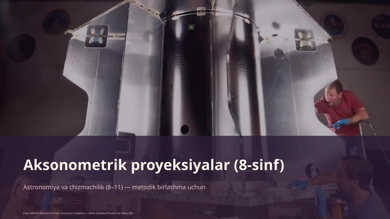 Aksonometrik proyeksiyalar (8-sinf) 1