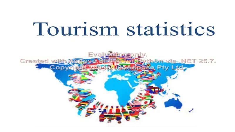Tourism statistics 1