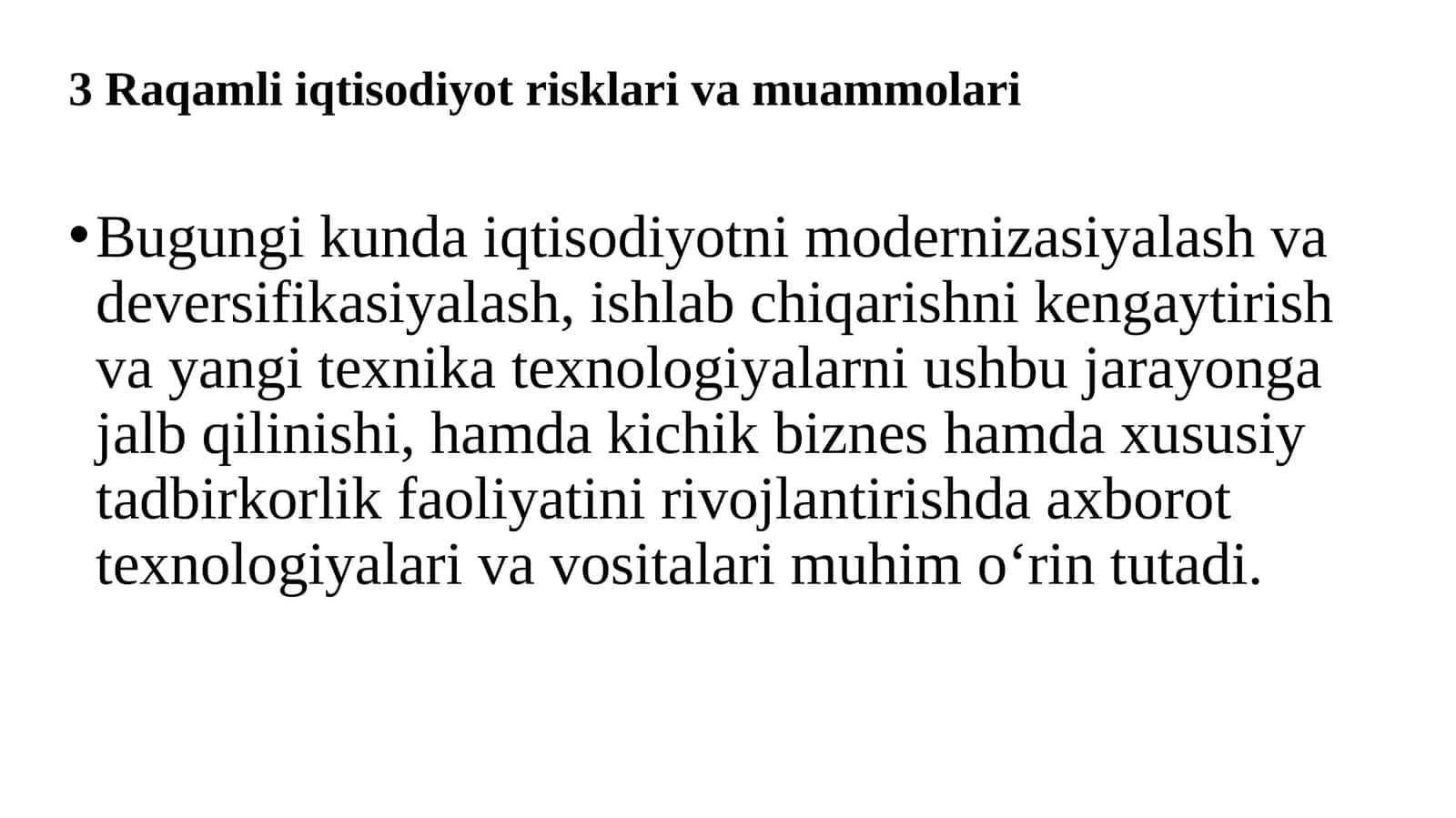 3Raqamli iqtisodiyot risklari va muammolari 1