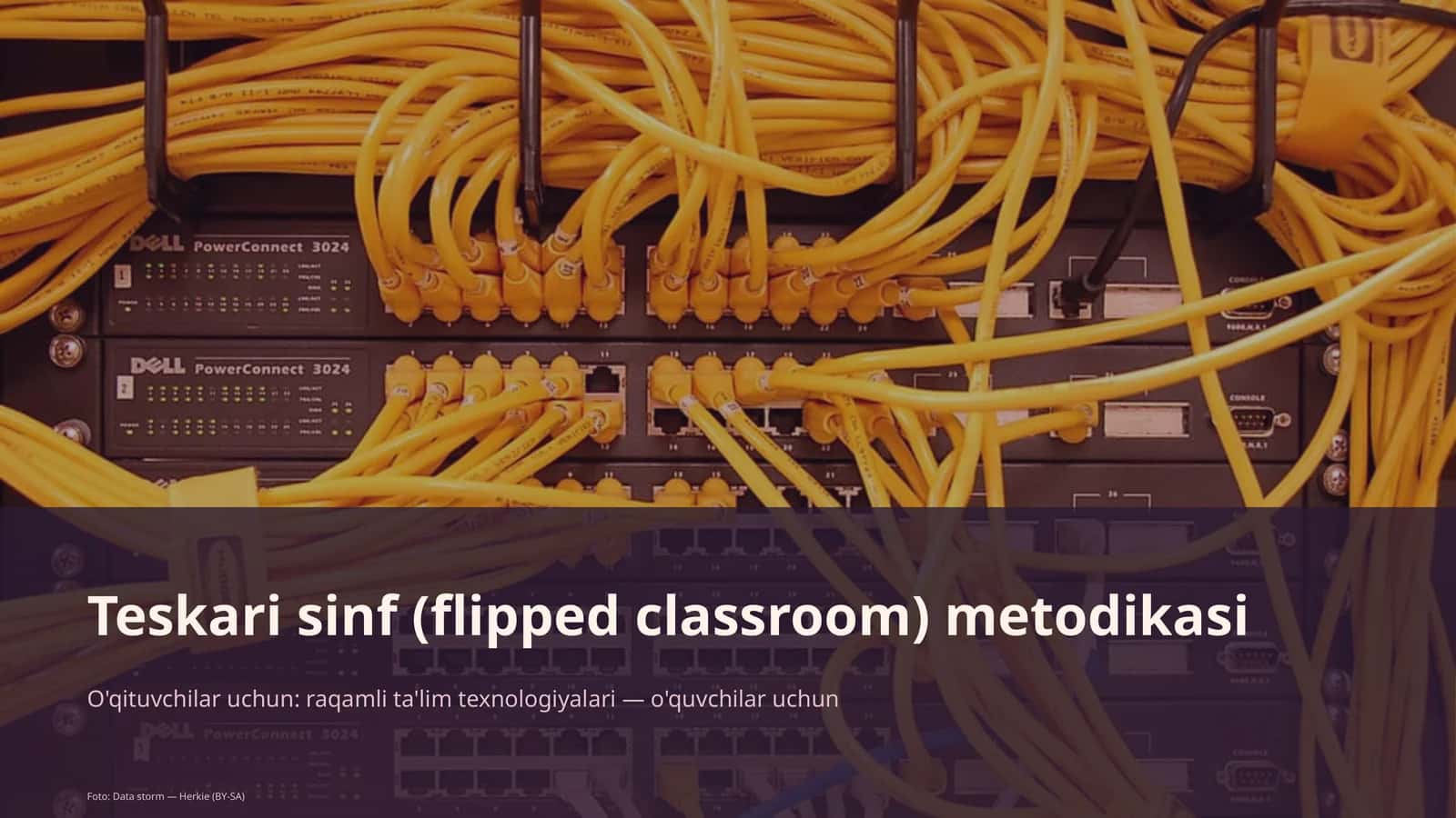 Teskari sinf (flipped classroom) metodikasi 1