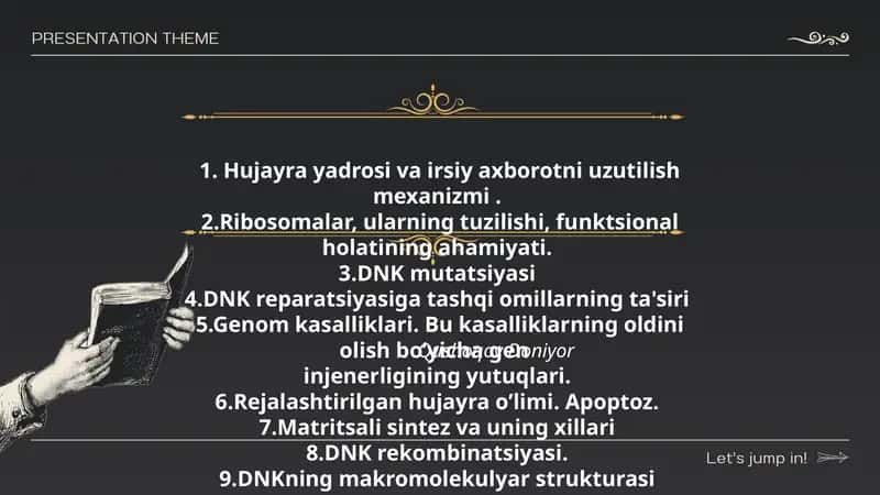 Hujayra yadrosi va irsiy axborotni uzutilish mexanizmi. 1