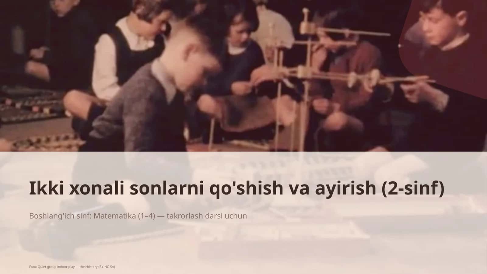 Ikki xonali sonlarni qo'shish va ayirish (2-sinf) 1