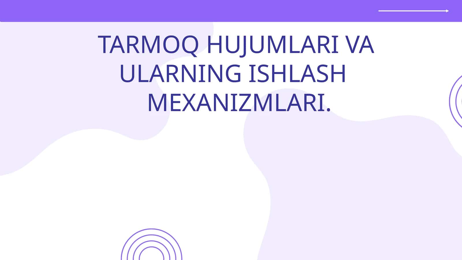 TARMOQ HUJUMLARI VA ULARNING ISHLASH MEXANIZMLARI 1