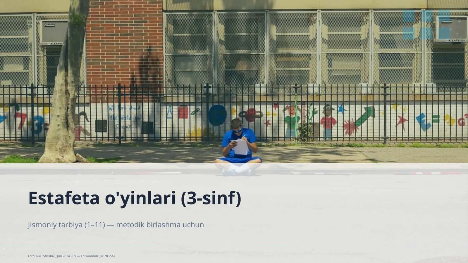 Estafeta o'yinlari (3-sinf) 1