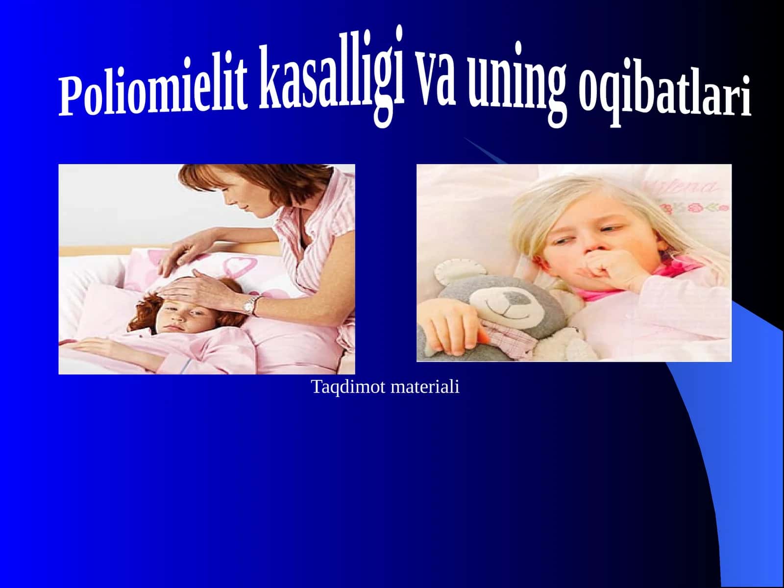 Poliomielit kasalligi va uning oqibatlari 1