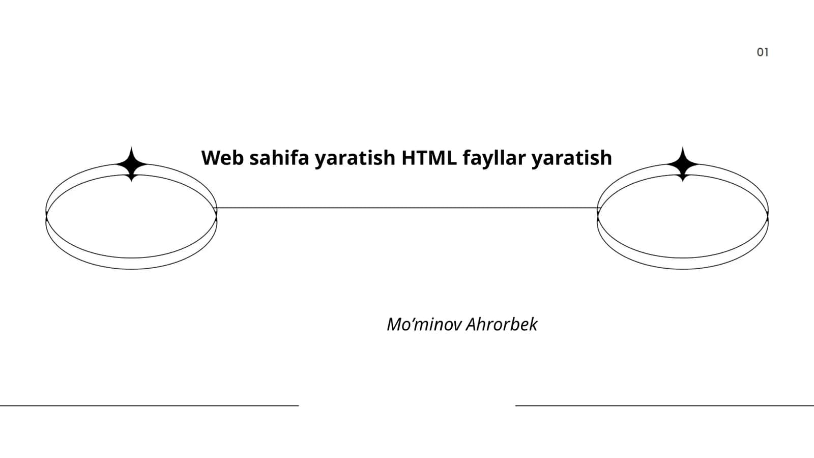 HTML asoslari 1
