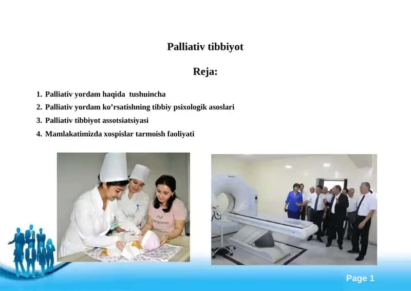 Palliativ tibbiyot 1