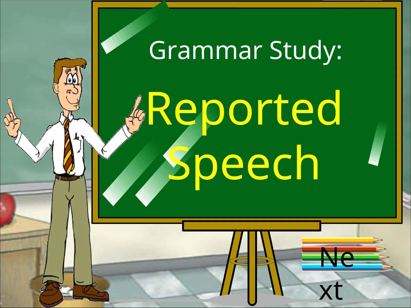 Reported Speech Grammar Study 1