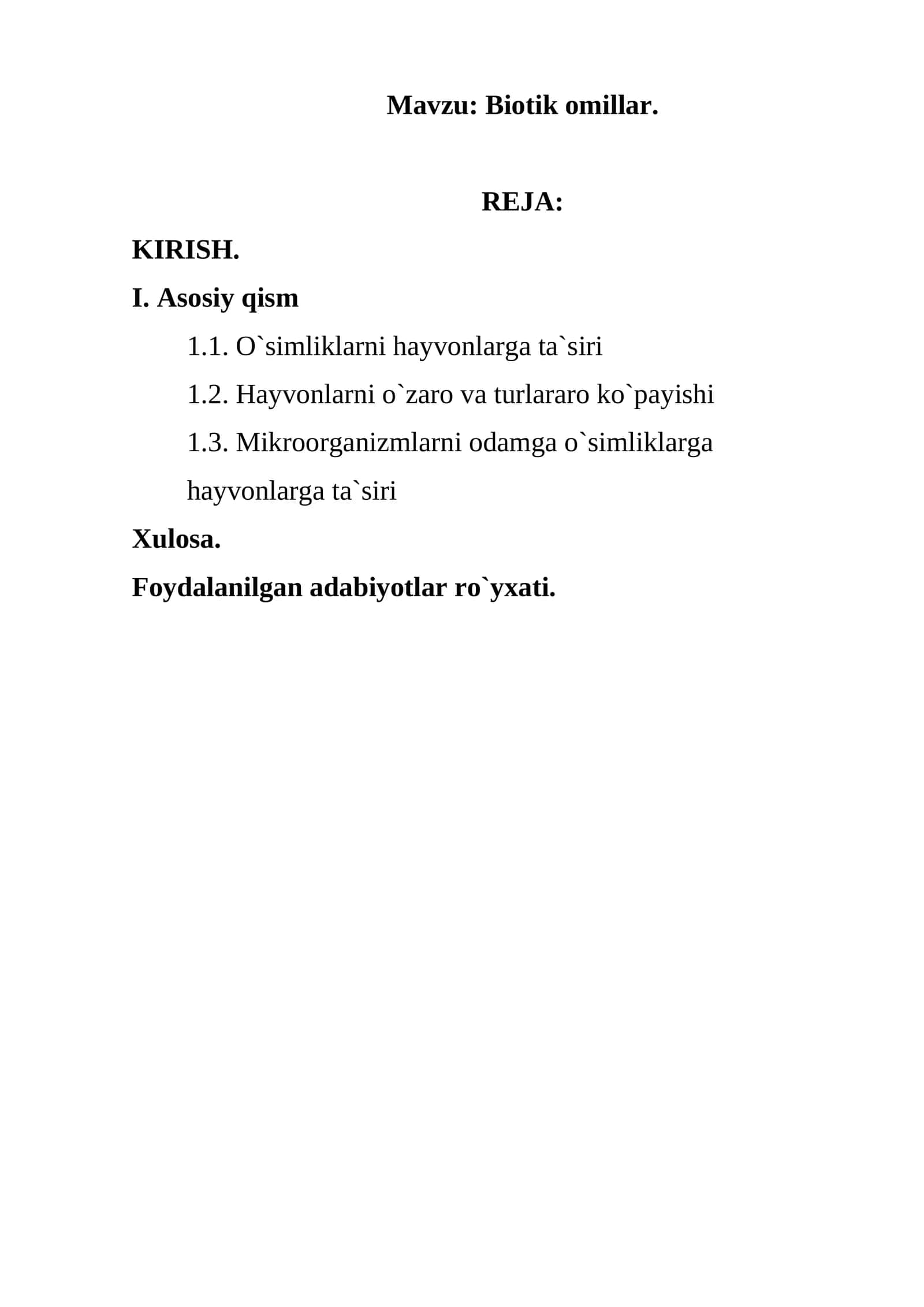 Biotik omillar 1