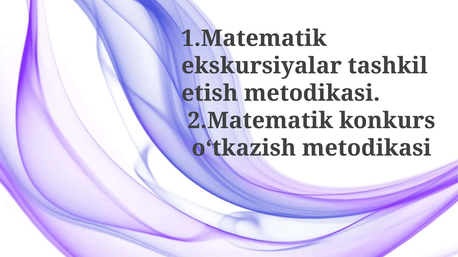 Matematik Ekskursiyalarni Tashkil Etish Metodologiyasi 1