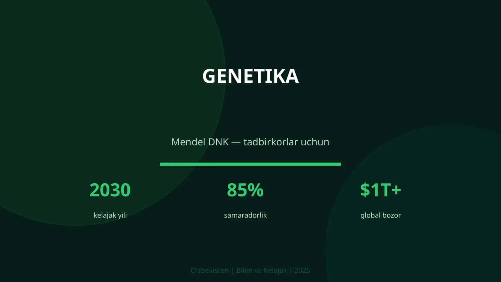 GENETIKA 1