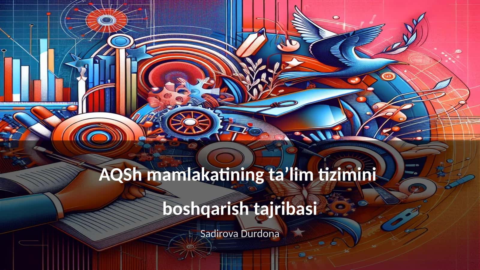 AQSh mamlakatining taʼlim tizimini boshqarish tajribasi 1