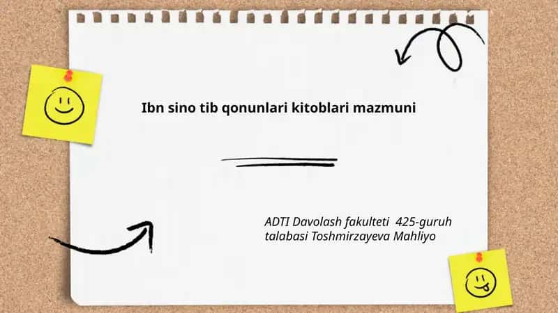 Ibn sino tib qonunlari kitoblari mazmuni 1