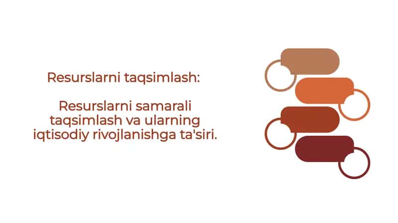 Resurslarni taqsimlash 1
