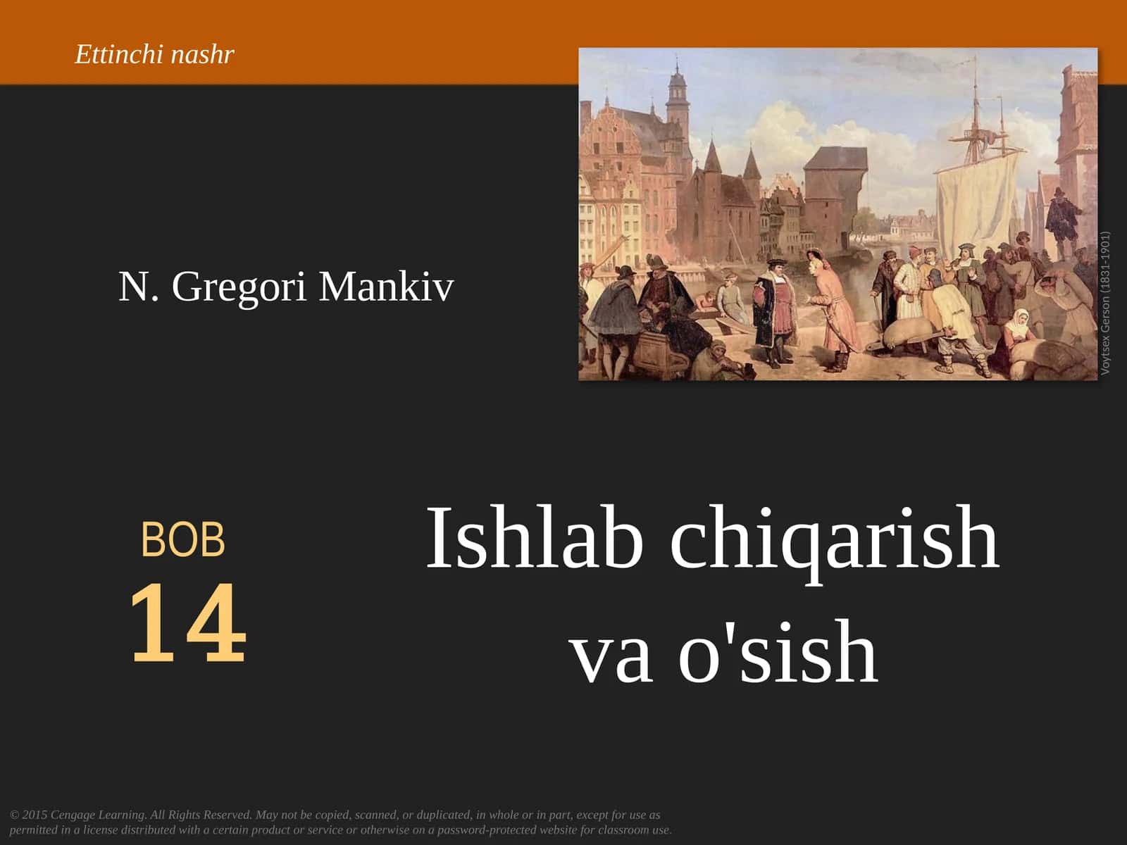 Ishlab chiqarish va o'sish 1