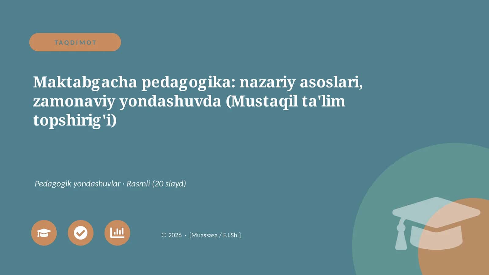 Maktabgacha pedagogika: nazariy asoslari, zamonaviy yondashuvda 1