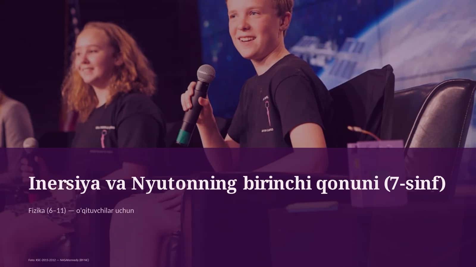 Inersiya va Nyutonning birinchi qonuni (7-sinf) 1