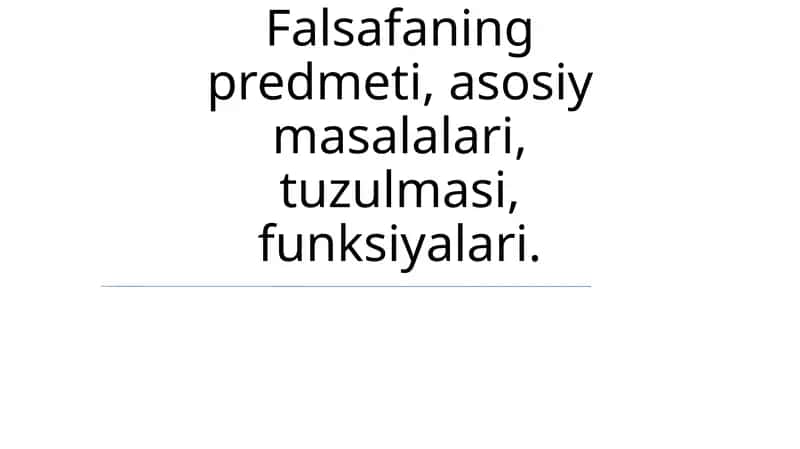 Din falsafasi: Iymon va aql 1