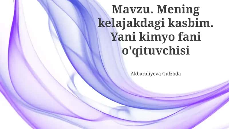 Kimyo O'qitish Metodlari va Zamonaviy Texnologiyalar 1