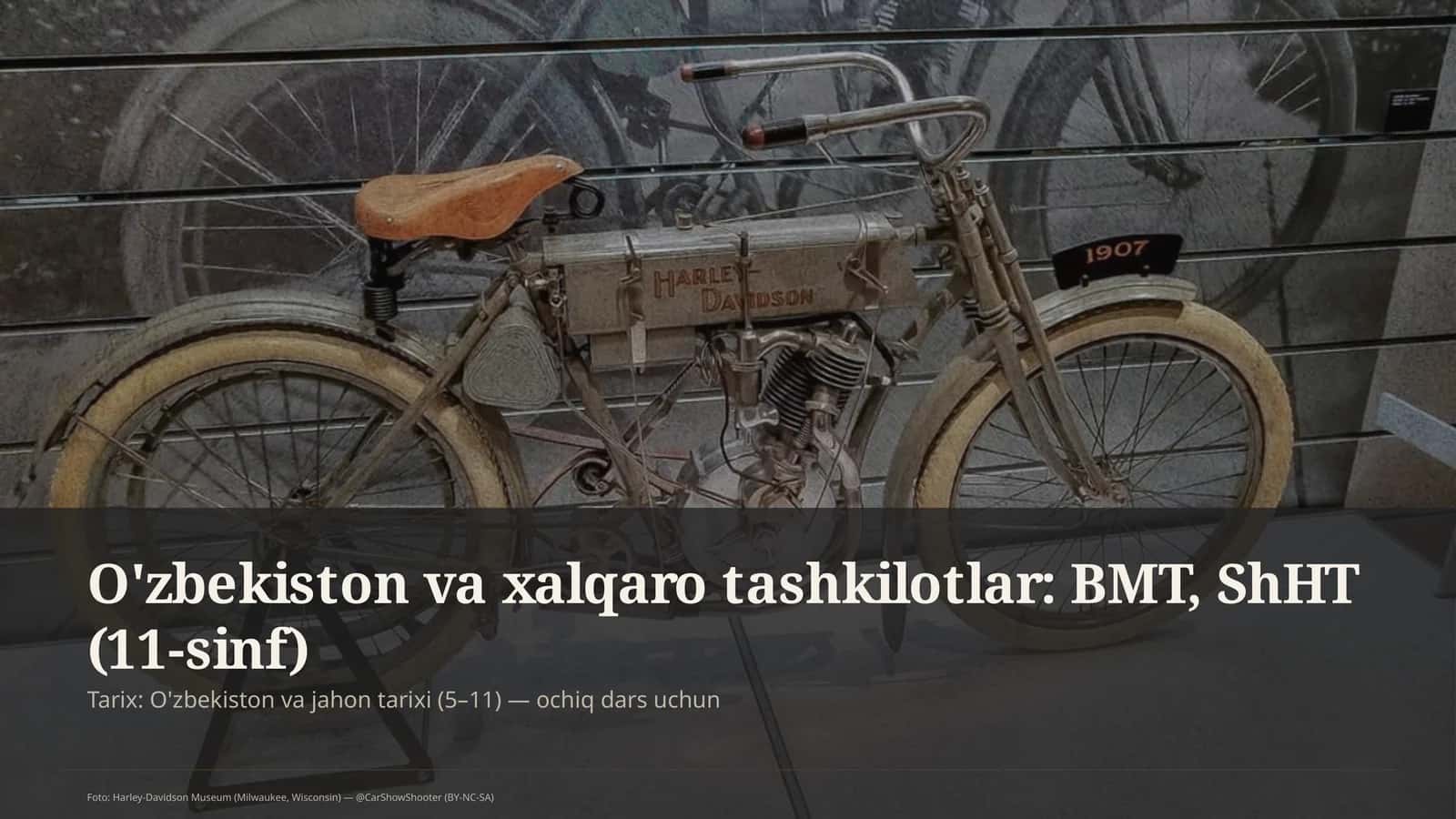 O'zbekiston va jahon tarixi (5–11) 1