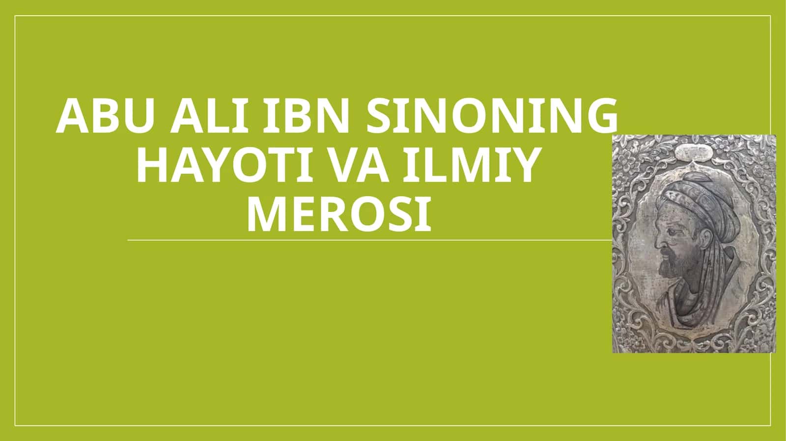 Tibbiyot qonuni 1