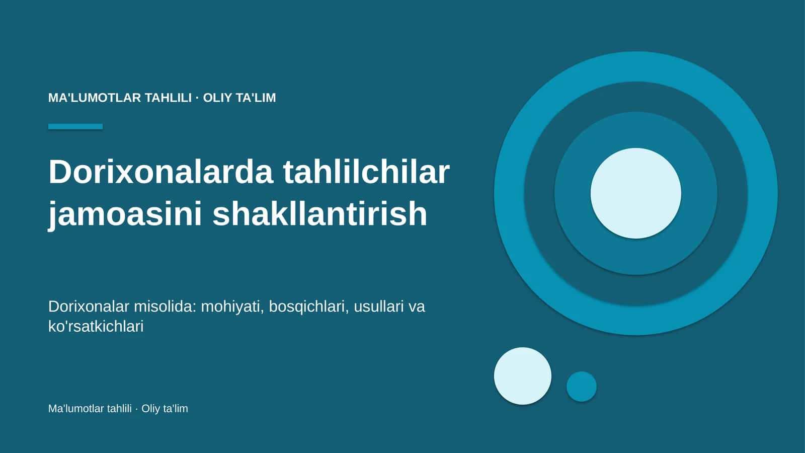 dorixonalarda tahlilchilar jamoasini shakllantirish 4655 1