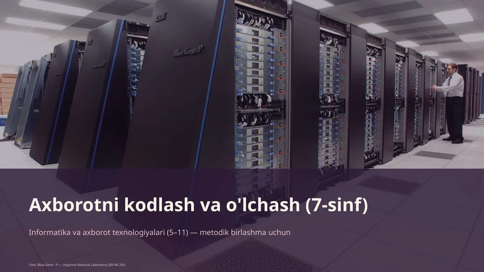 Axborotni kodlash va o'lchash (7-sinf) 1