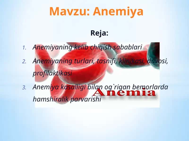 Anemiya 1