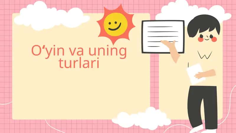 O‘yin va uning turlari 1