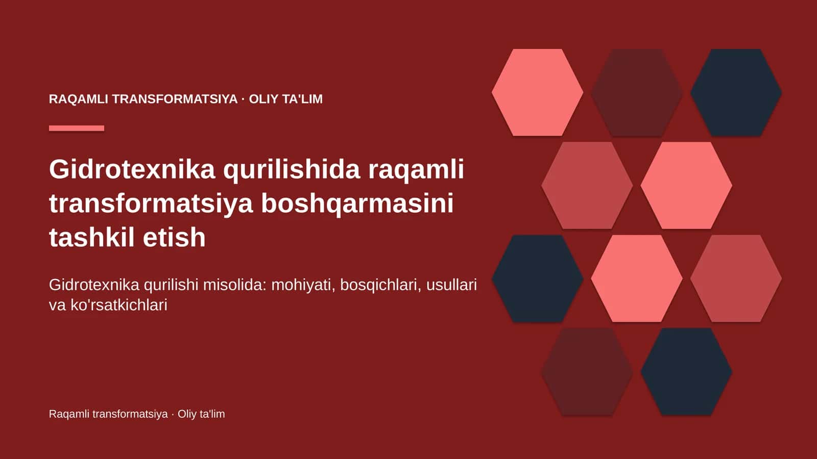 gidrotexnika qurilishida raqamli transformatsiya boshqarmasini tashkil etish 5747 1