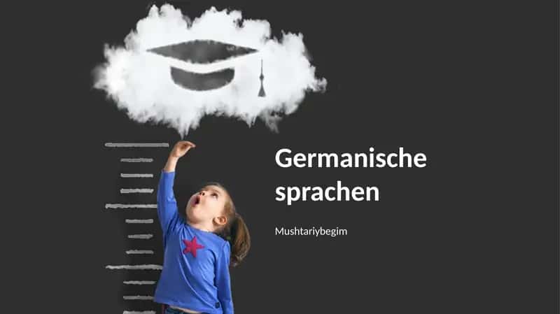 Germanische Sprachen 1