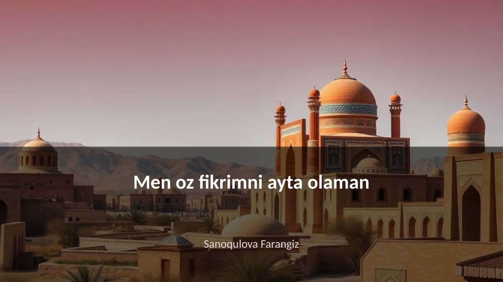 Men oz fikrimni ayta olaman 1