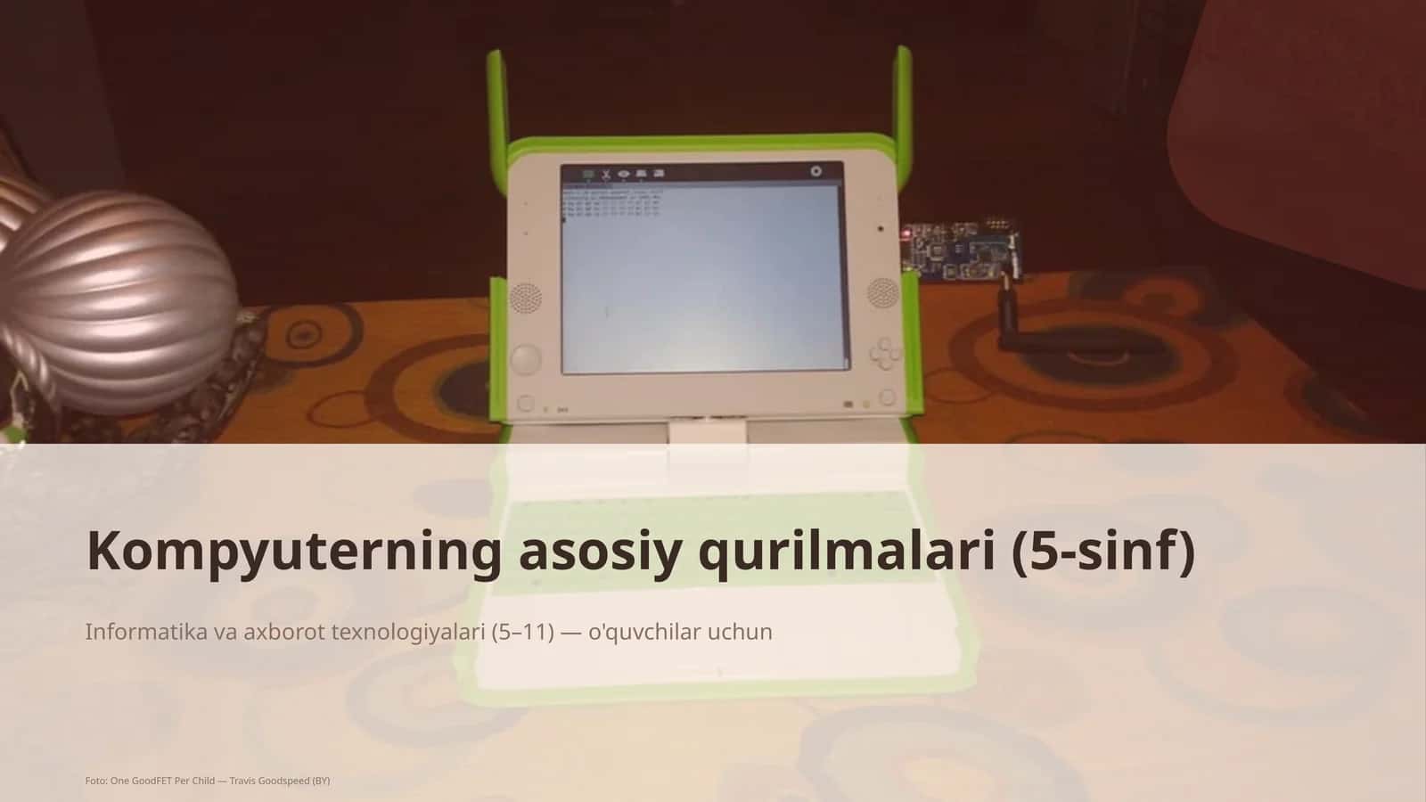 Kompyuterning asosiy qurilmalari (5-sinf) 1