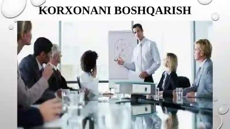 KORXONANI BOSHQARISH 1