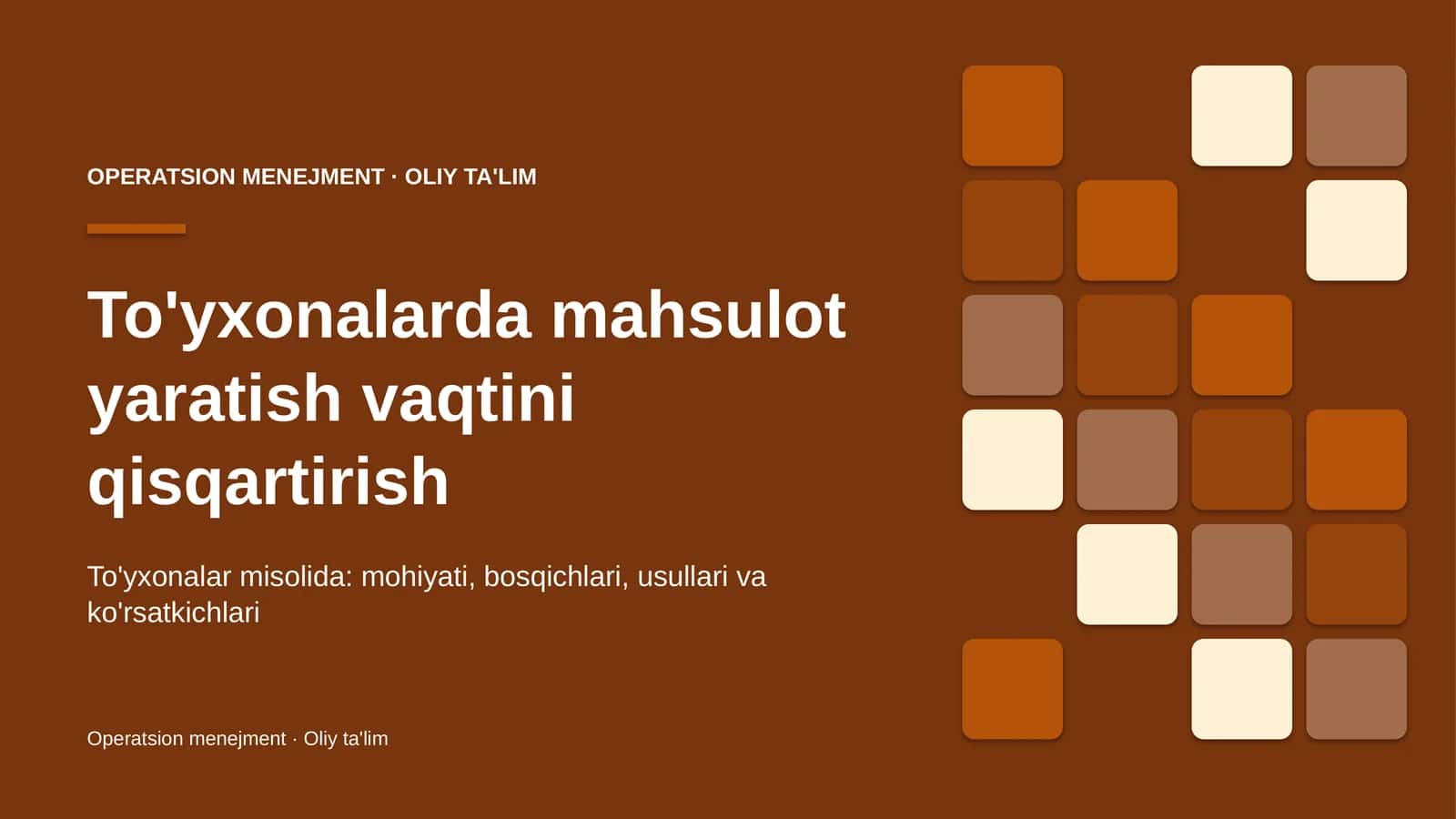 to'yxonalarda mahsulot yaratish vaqtini qisqartirish 8851 1