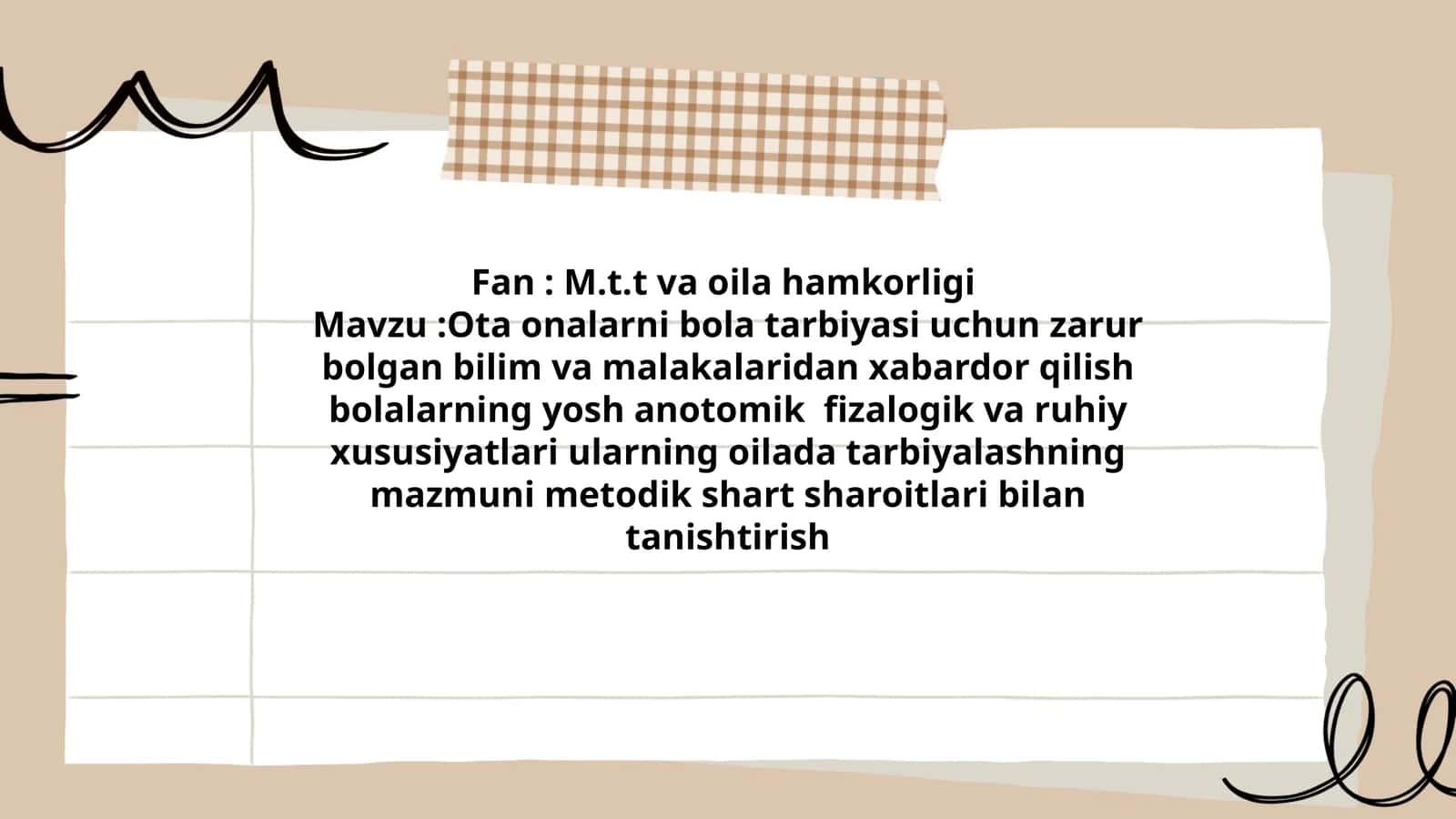 M.t.t va oila hamkorligi 1