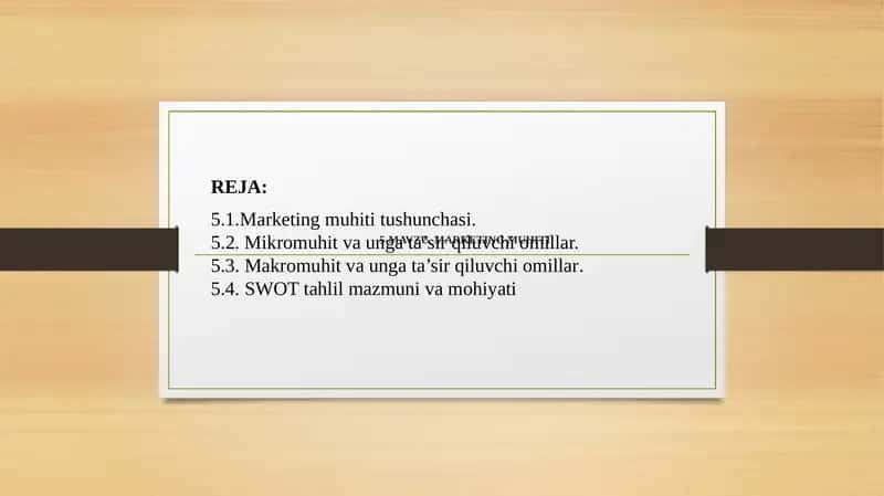 Marketing Muhiti 1