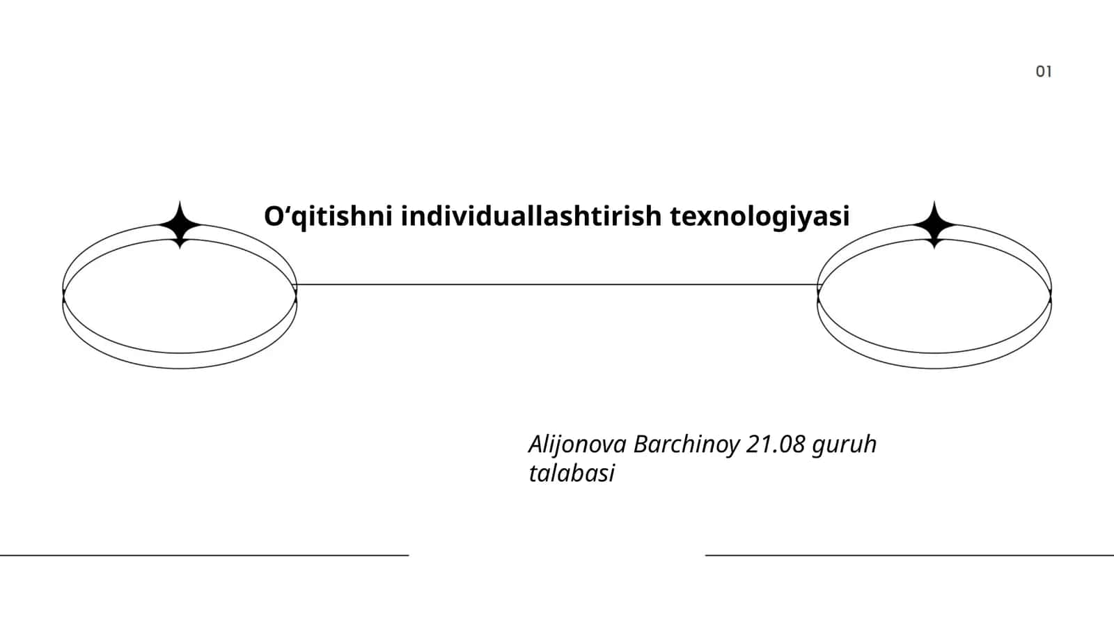 Individuallashtirilgan ta'lim rejalari 1