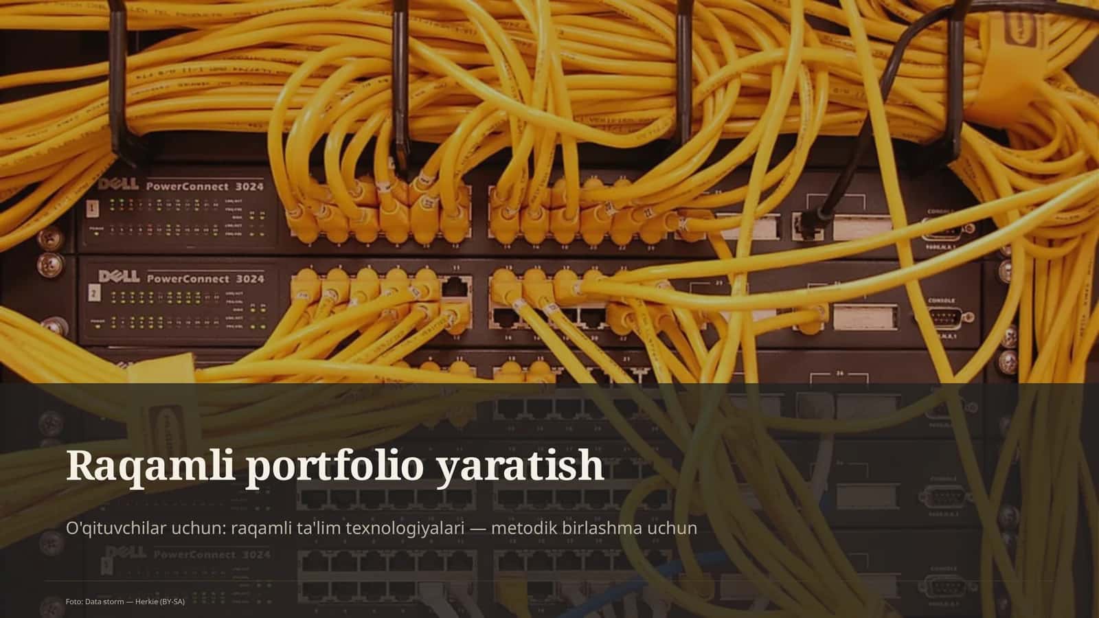 Raqamli portfolio yaratish 1